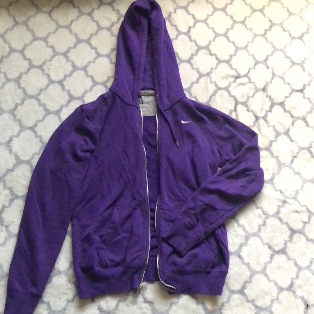 NIKE zip up hoodie